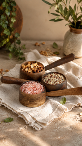 قاشق آجیل خوری چوبی